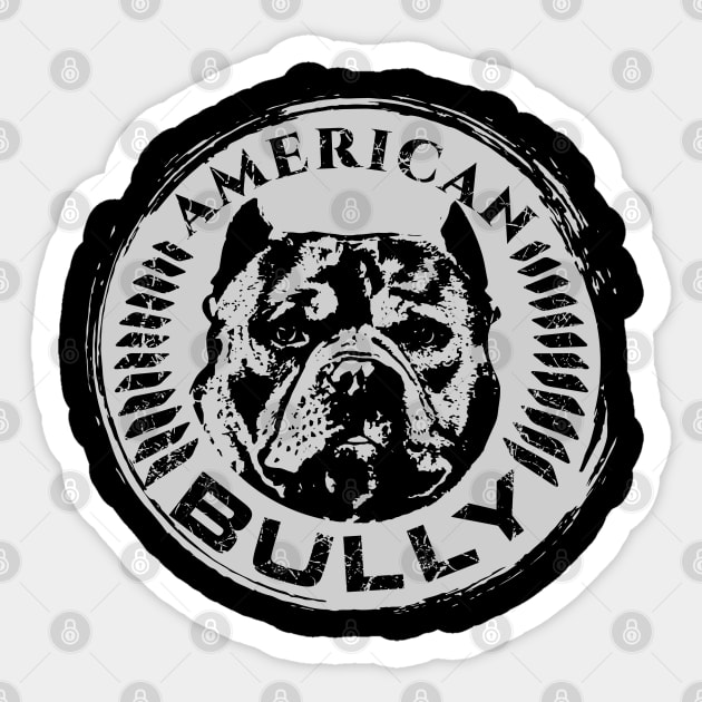 American Bully Sticker by Nartissima